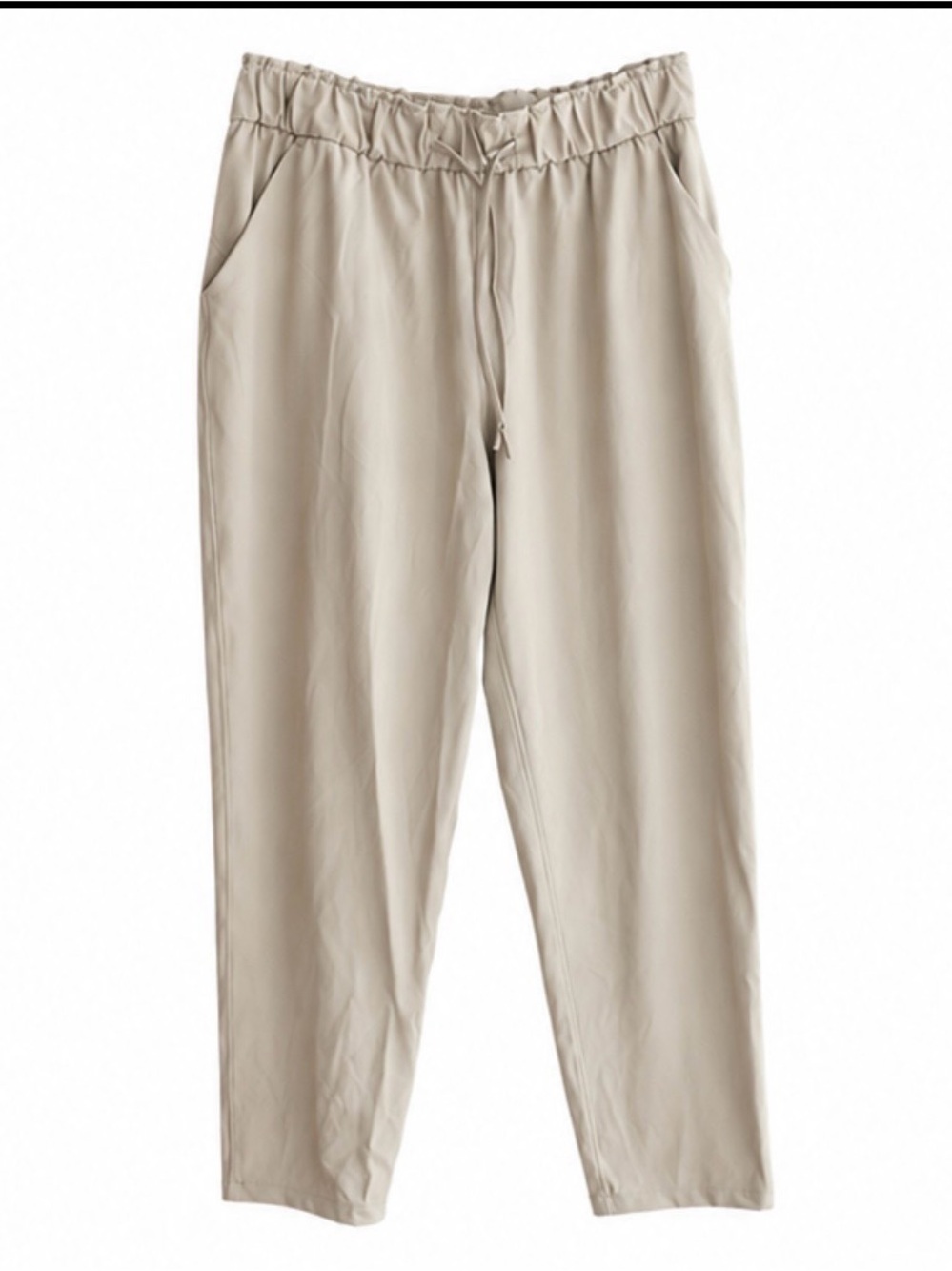 lululemon Sandstone Wide-Leg Drawstring Pants Size 6